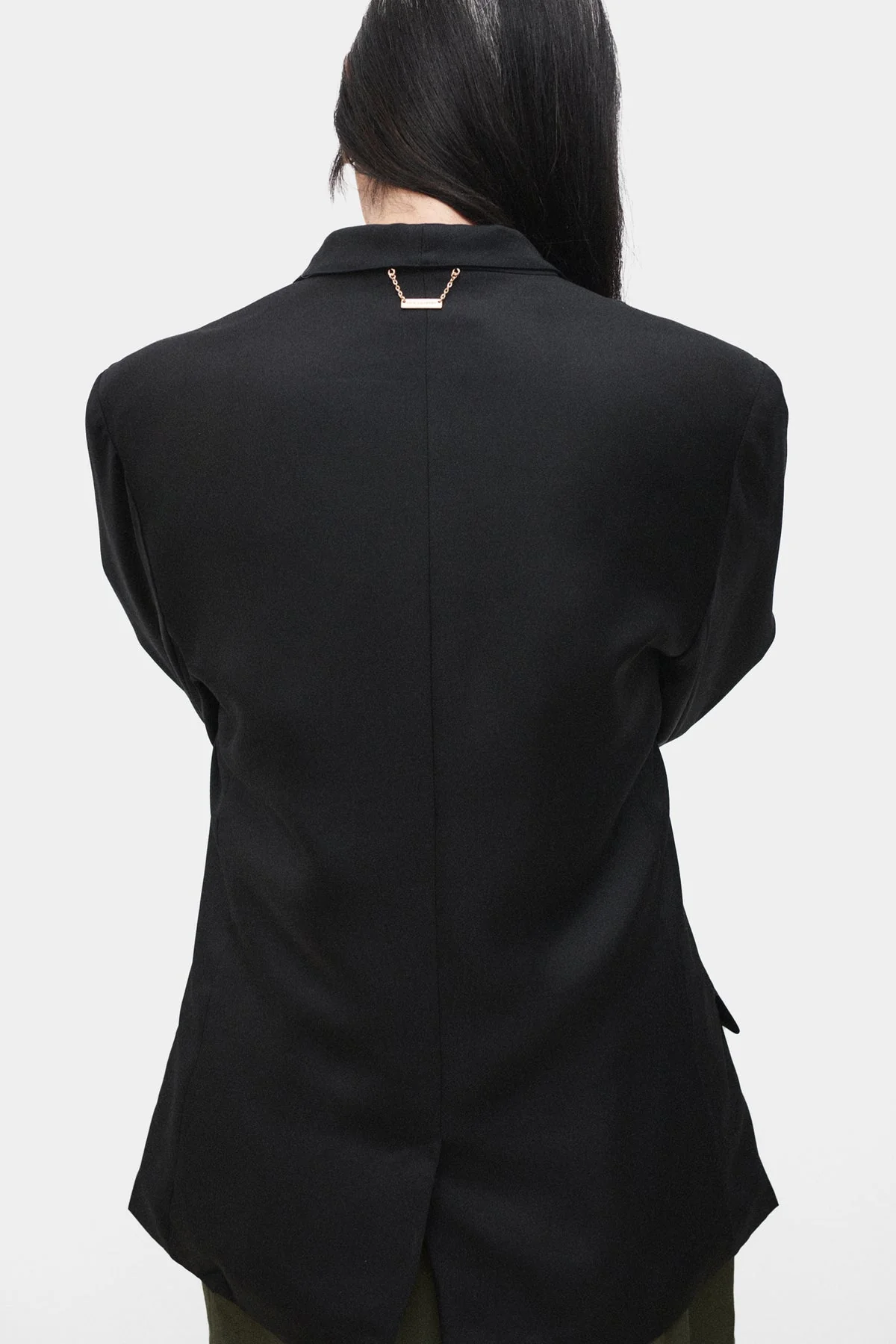 Twill Miami Blazer - Black - Image 3