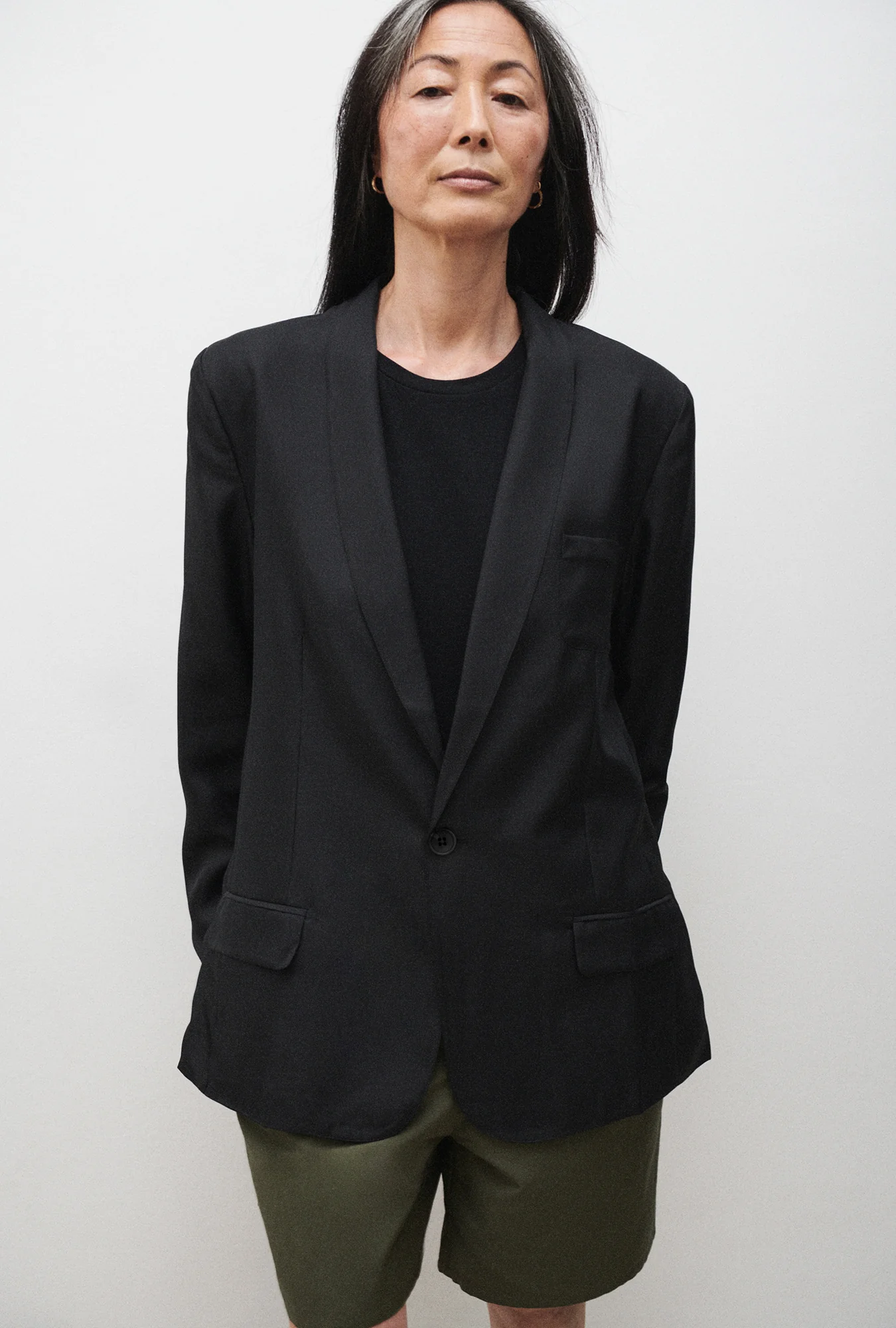 Twill Miami Blazer - Black - Image 4