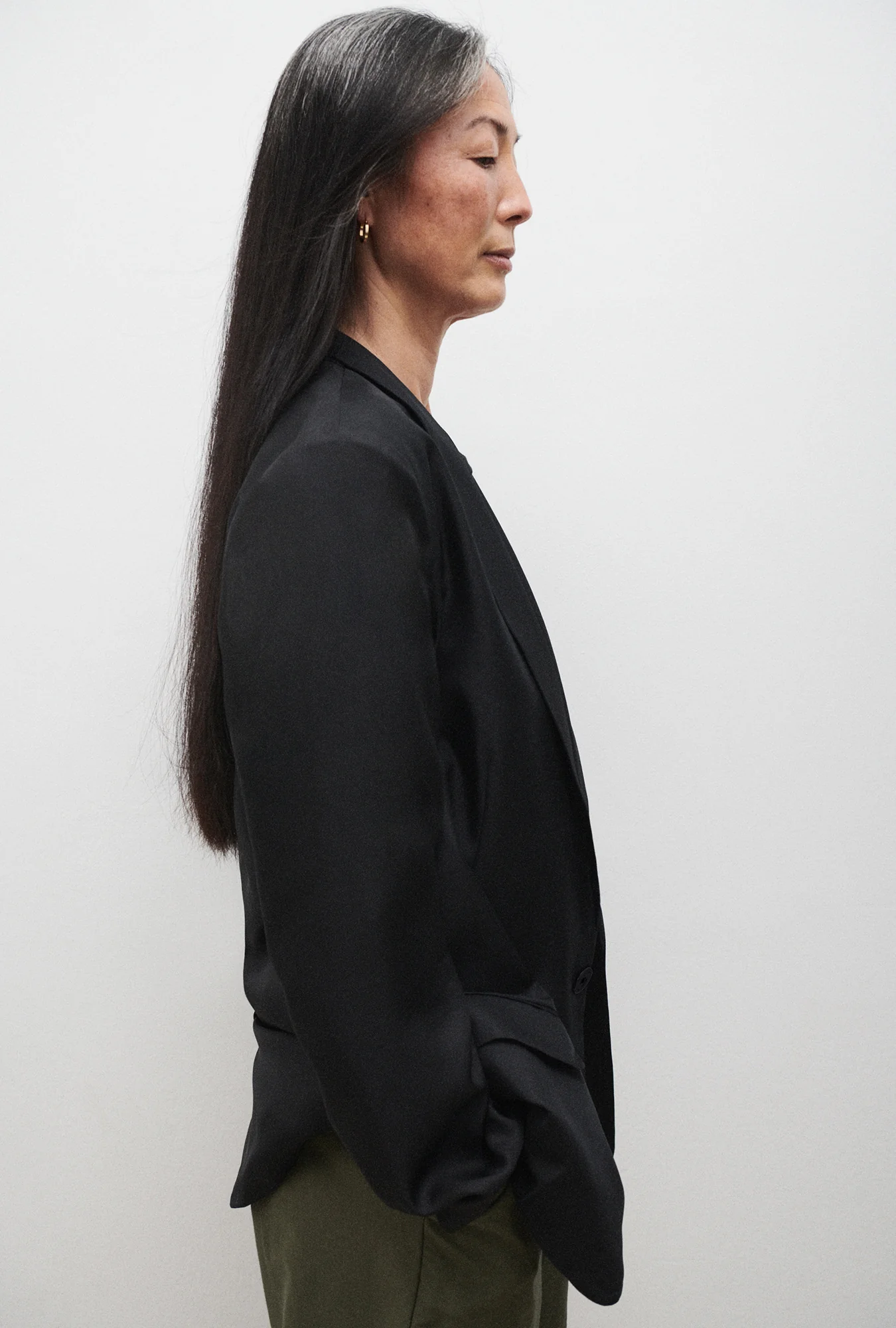 Twill Miami Blazer - Black - Image 5